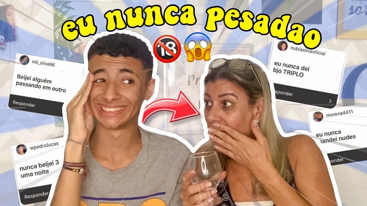 EU NUNCA PESADÃO COM A MINHA MÃE! 🤭 *altas revelações* | Gustax