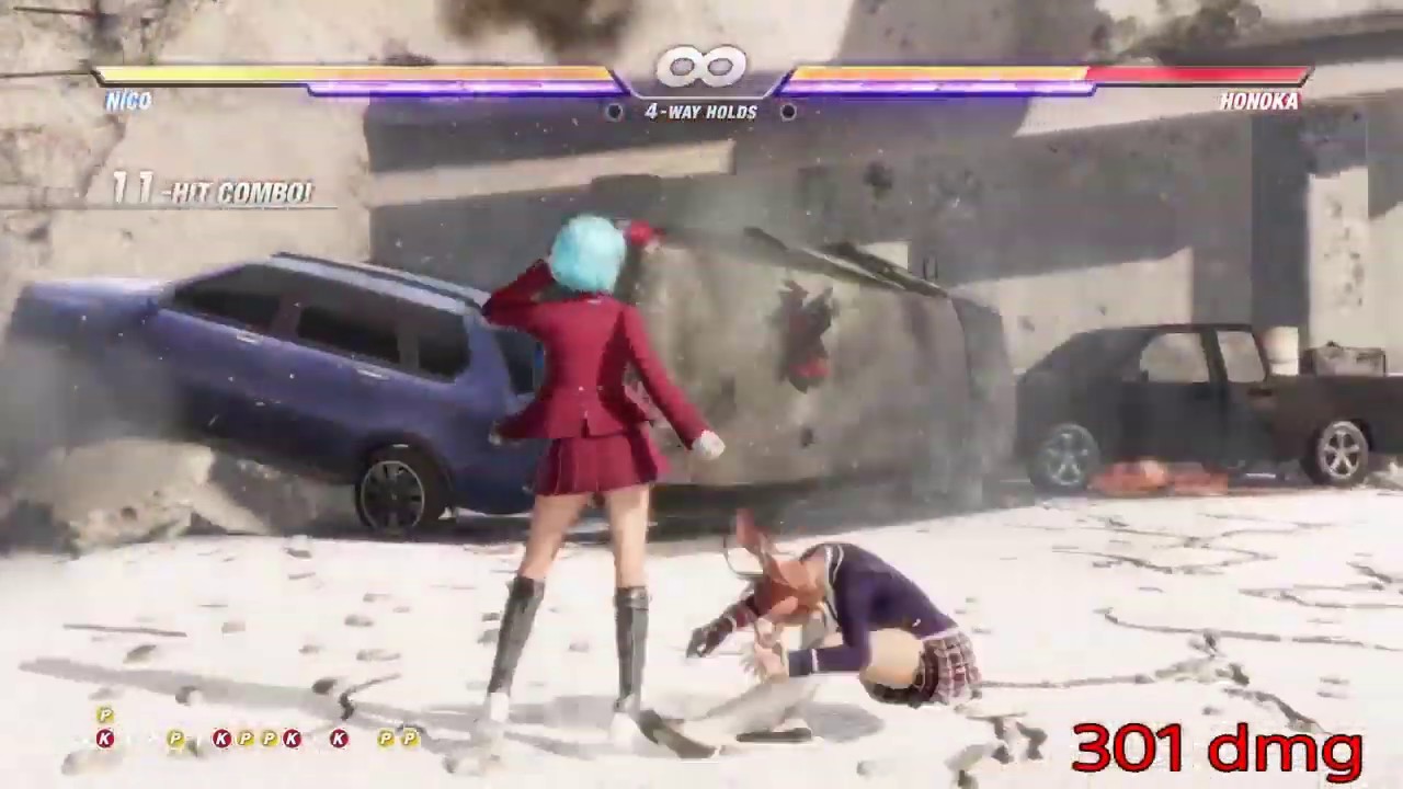 DOA6 Death Combos 2