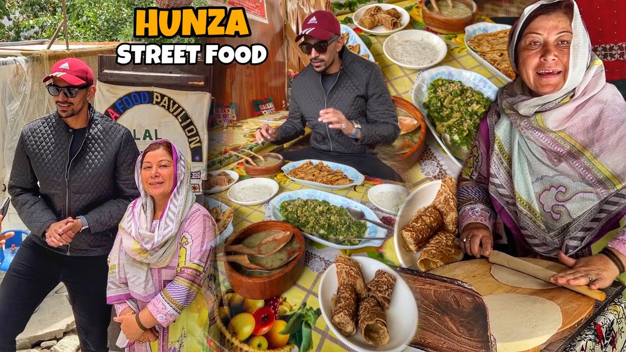 LOCAL STREET FOOD & Boat Ride In Borith Lake, Hunza GB