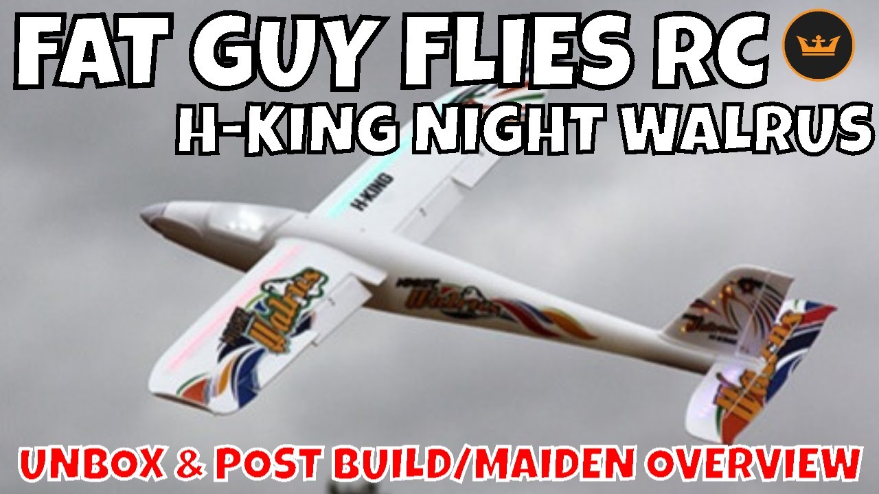 H-KING NIGHT WALRUS РАСПАКОВКА И ПОСЛЕСБОРКА/MAIDEN #авиация #радиоуправляемый #самолет