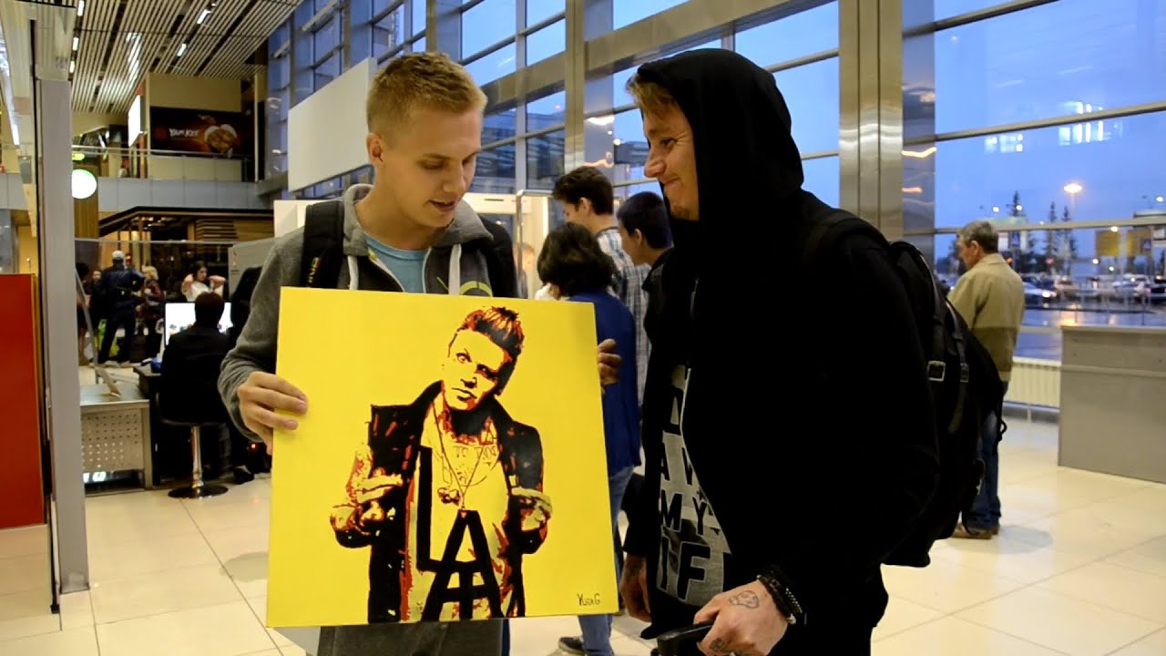 Jacoby Shaddix / Papa Roach о картине написанной для него!