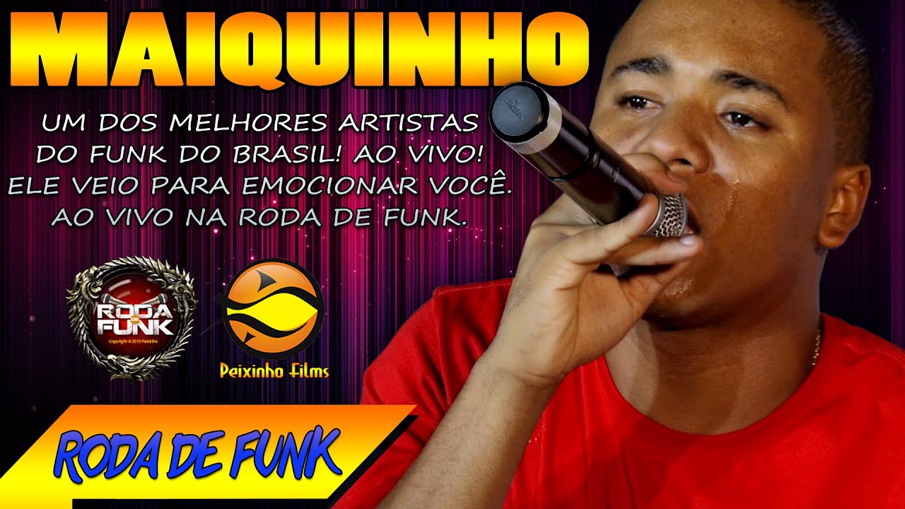 MC Maiquinho :: Ao vivo em uma apresentação emocionante na Roda de Funk ::