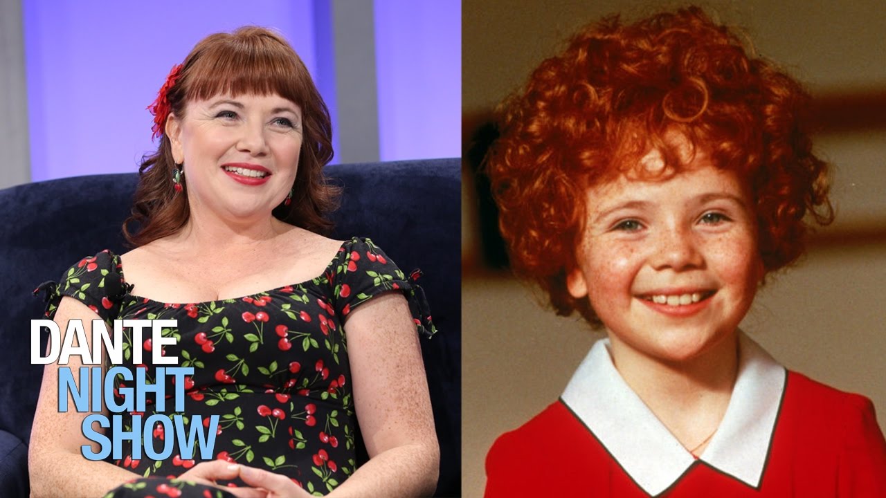 Aileen Quinn, nuestra querida 'Annie' en Dante Night Show