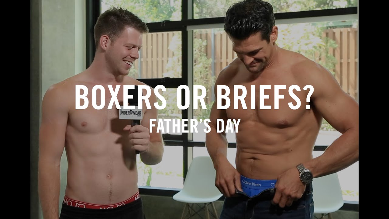 Fathers Day Special: Shirtless Dads Answer Boxers or Briefs