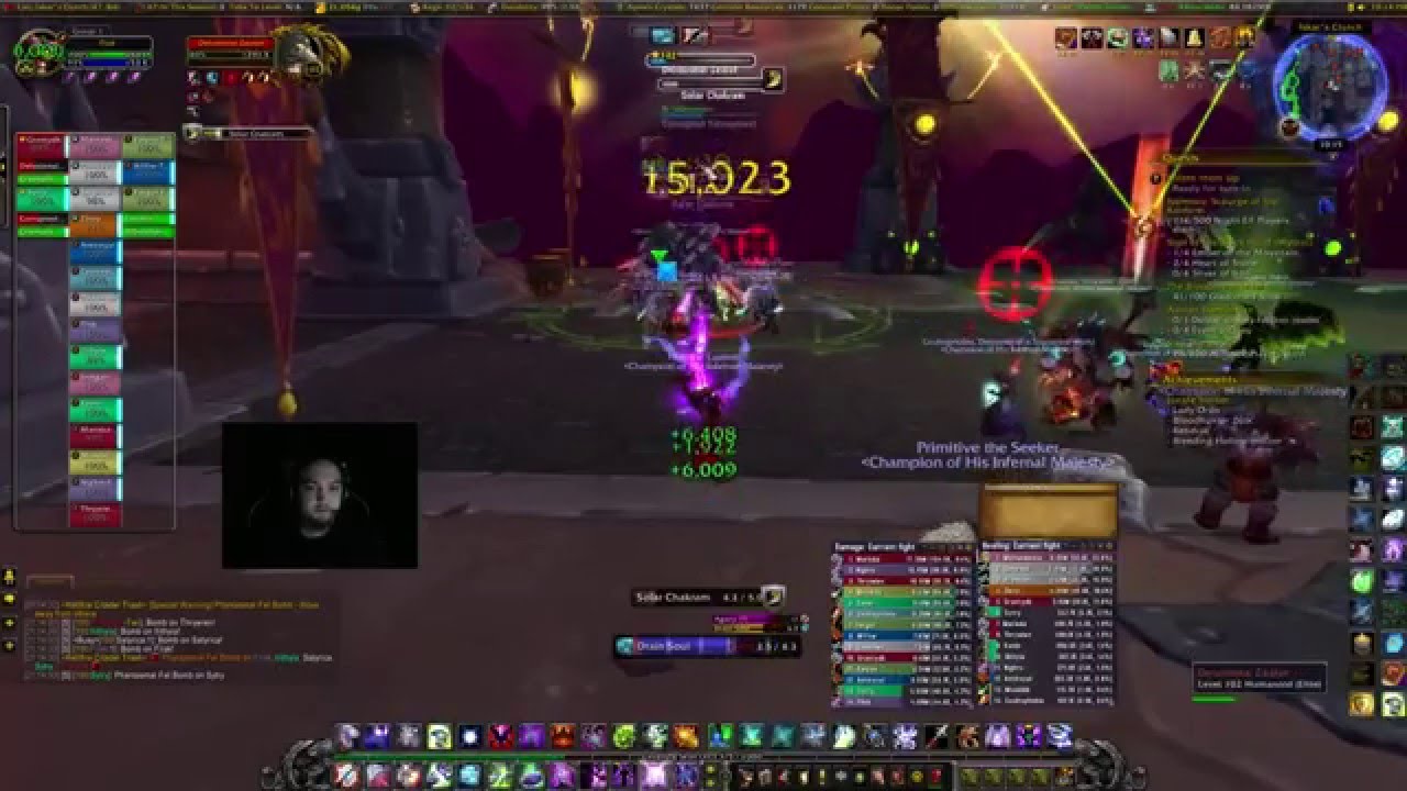 World of Warcraft: Raiding with | His Infernal Majesty | Heroic Hellfire Citadel Full Clear