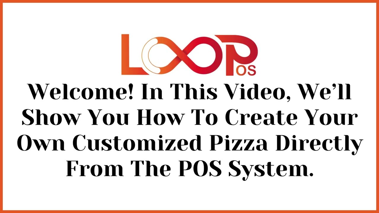 Complete Guide: How to Make Custom Pizza in POS System