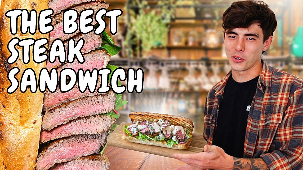STEAK SANDWICH OF MY DREAMS | ALL LOCAL FOODS!