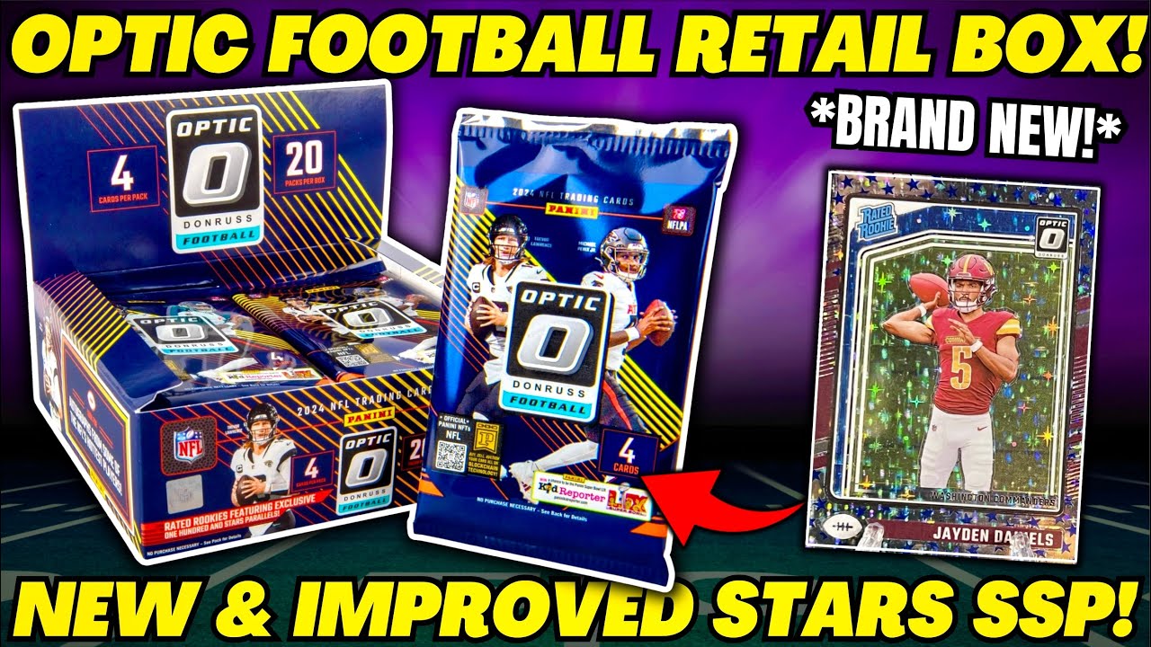 *NEW & IMPROVED!🚨 2024 OPTIC FOOTBALL RETAIL BOX REVIEW!🏈