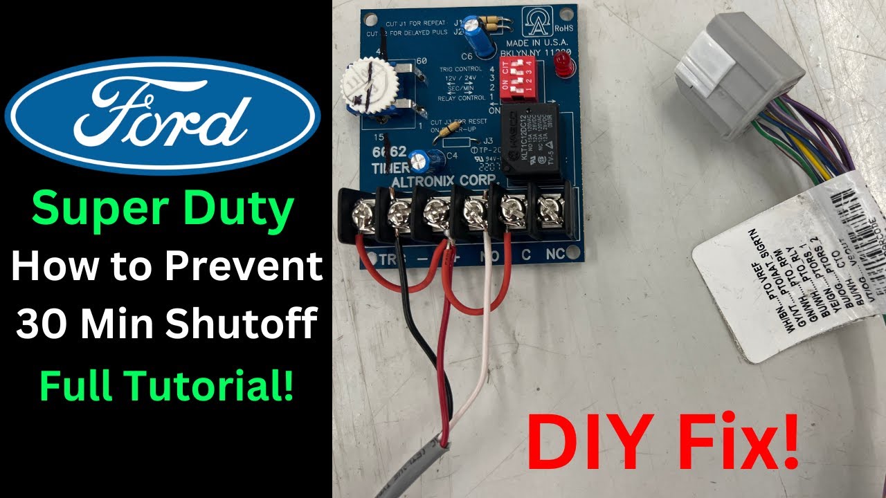 Stop Your Ford Super Duty from Turning Off After 30 Minutes: Full Tutorial!