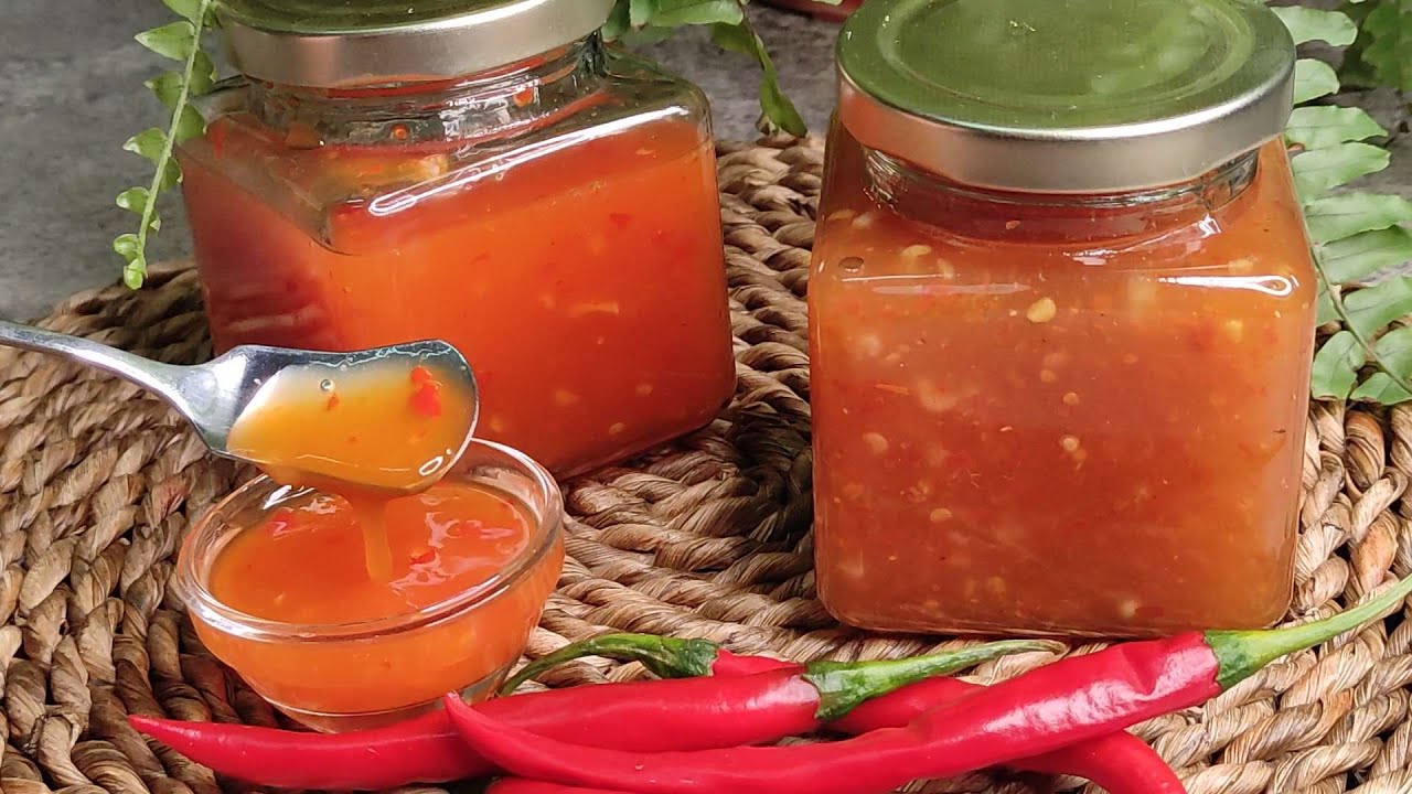 طرز تهیه سس چیلی تند و شیرین تایلندی به ۲روش، همراه با فوت و فن های تهیه آن _سس چیلی تای