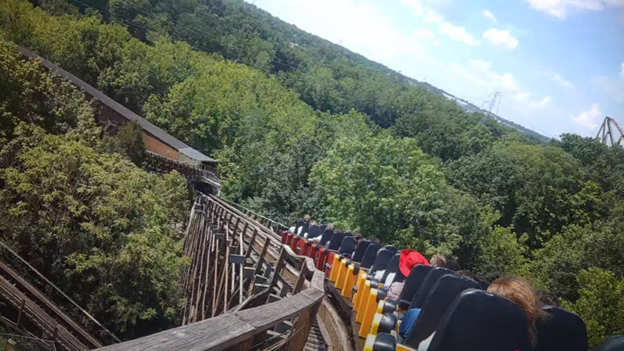 The Beast - Kings Island - Row 17 (4K HD POV) - July 2025