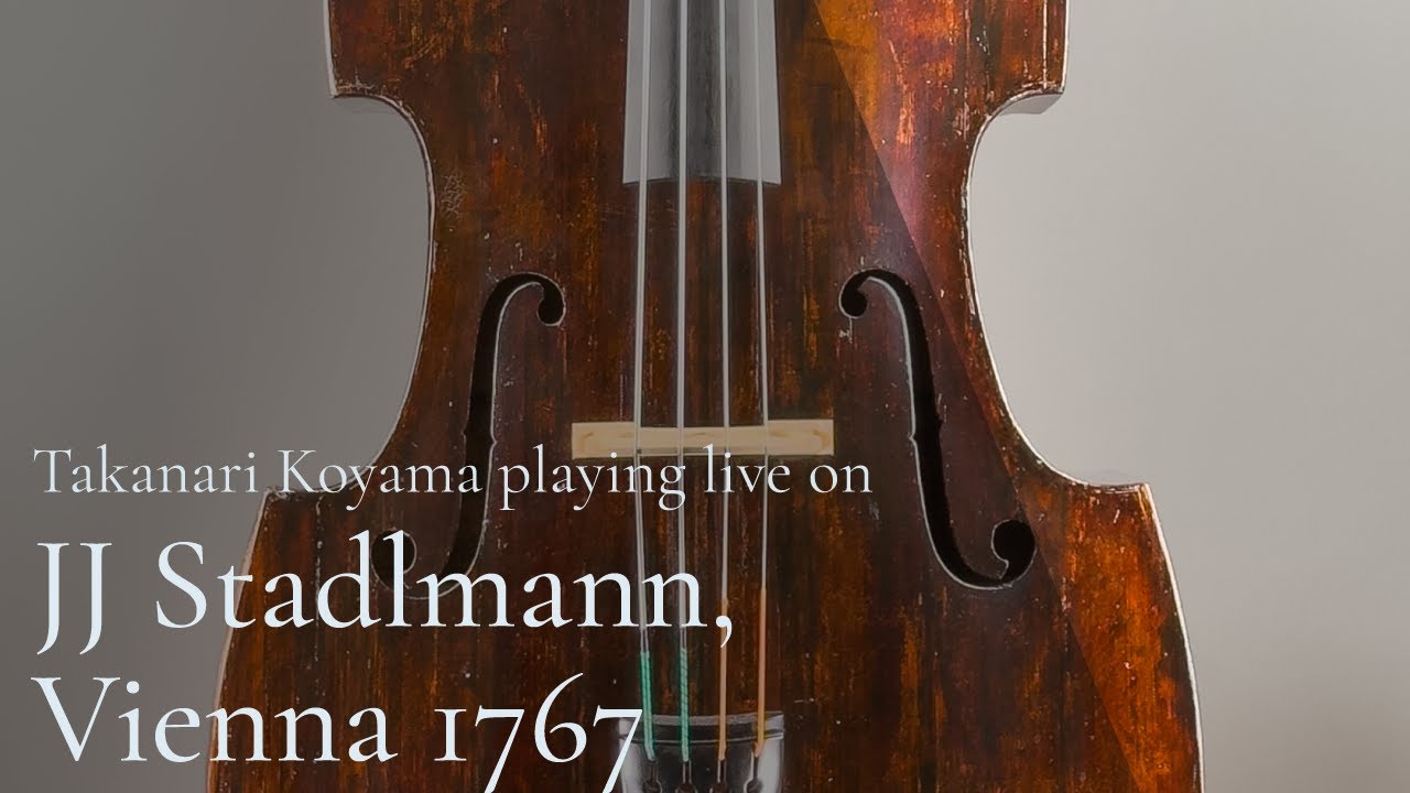 Katanari Koyama plays Mozart Rondò on Stadlmann, Vienna 1767