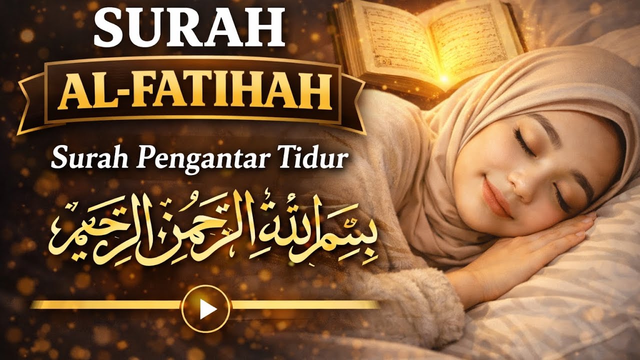 Surah Al-Fatihah merdu pengantar tidur