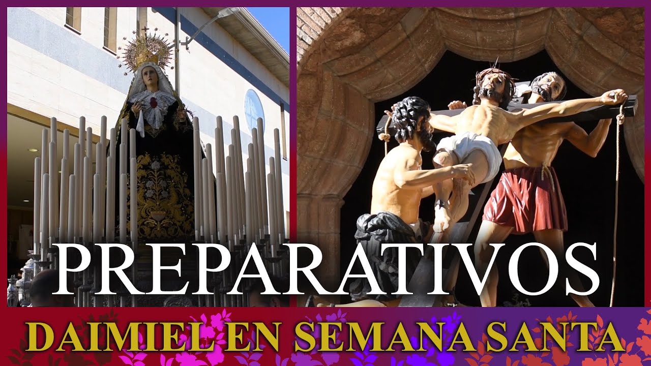 Preparativos Semana Santa (2023) #SemanaSantaDaimiel2023