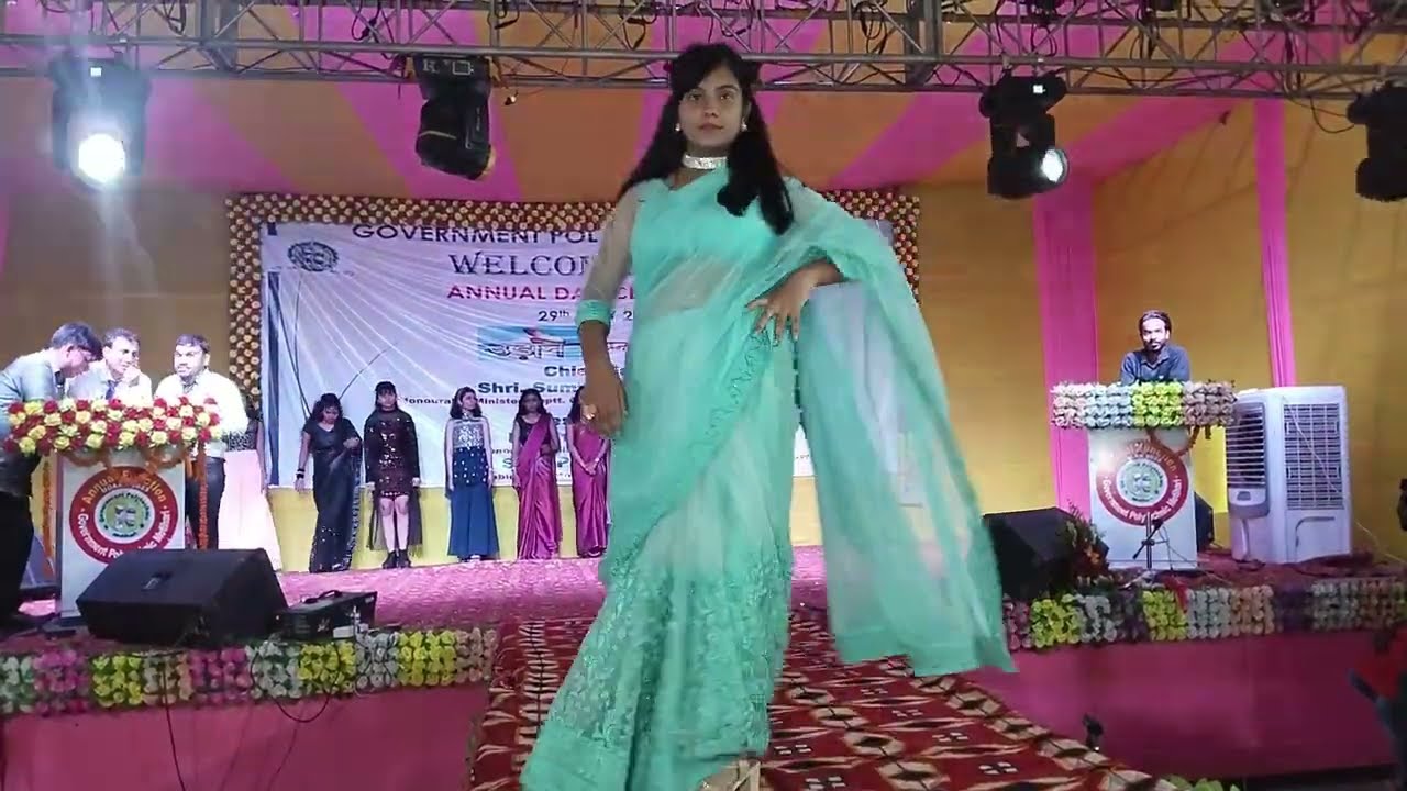 G.P. Motihari Annual Function UDAAN 2023 stage performance RAMP WALK 1st  Round