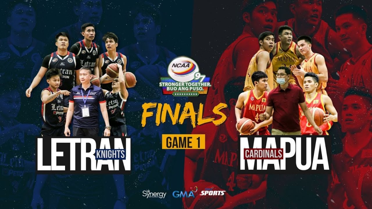 NCAA Season 97: Letran Knights vs. Mapua Cardinals (Men's Basketball: Finals Game 1)