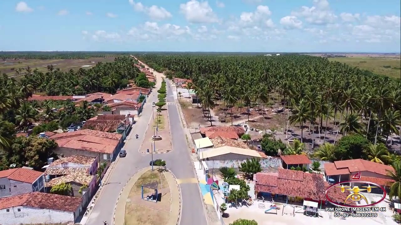 Feliz Deserto - Alagoas Brasil - Visto de cima em 2.7K - Dji  Mavic Mini