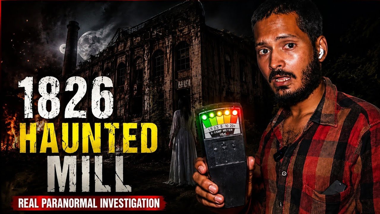 1826 Haunted Mill 😱 | Real Paranormal Investigation at India's Most Haunted Abandoned Mill