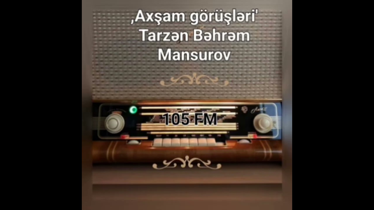 ,Axşam görüşləri'- Tarzən Bəhram Mansurov- 2. Müəllif və aparici Rafael Hüseynov
