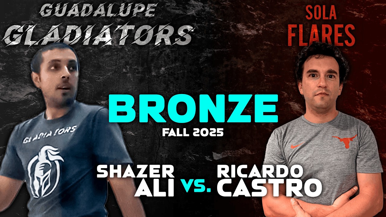 [#2 GG] Shazer Ali vs. [#4 SF] Ricardo Castro | Fall '25 Team League BRONZE MATCH