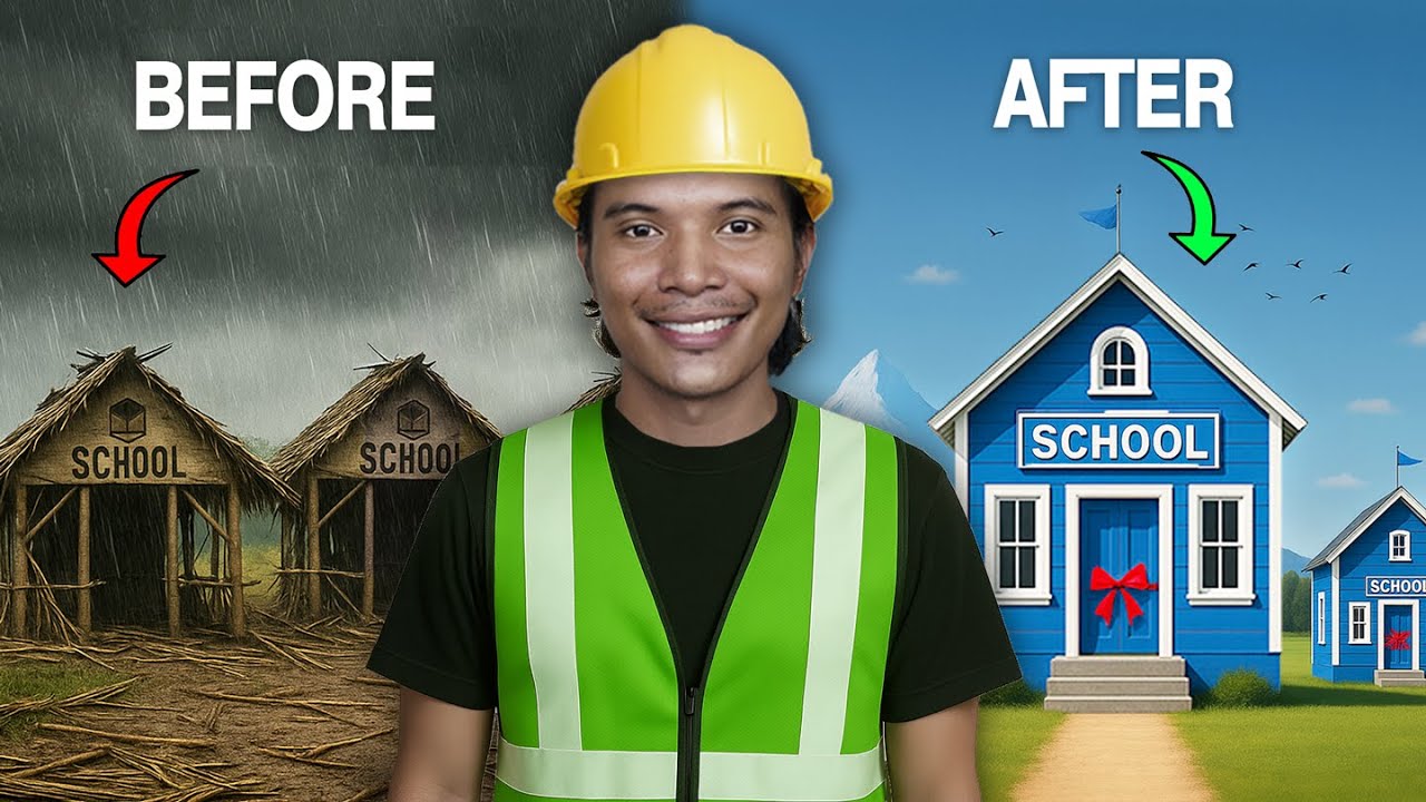 Nagpatayo Ako Ng 3 Classrooms Para sa Mga Estudyante sa Bukid
