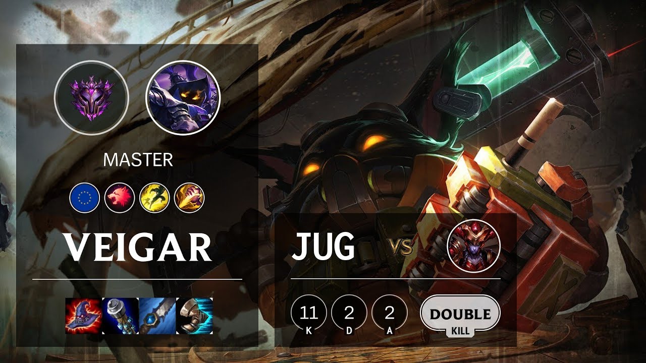 Veigar Jungle vs Shyvana - EUW Master Patch 10.4