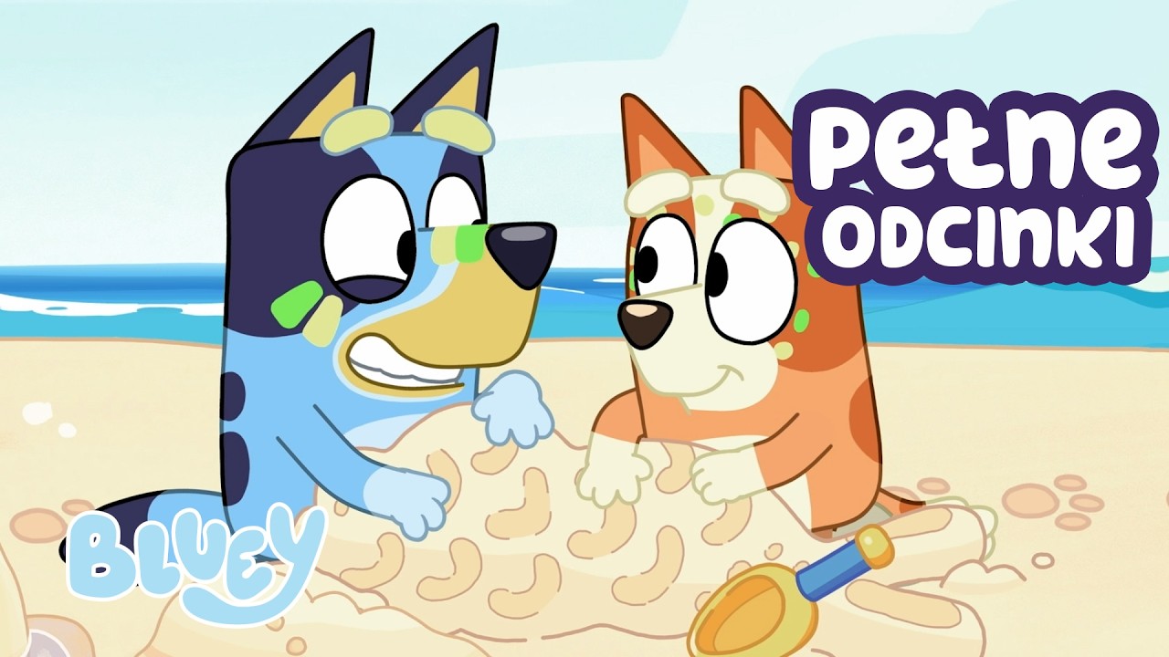 Mała Syrenka nad morzem! 🌊 🐚 | Plaża - Pełne odcinki ☀️📺 | Blue - Oficjalny Polski Kanał