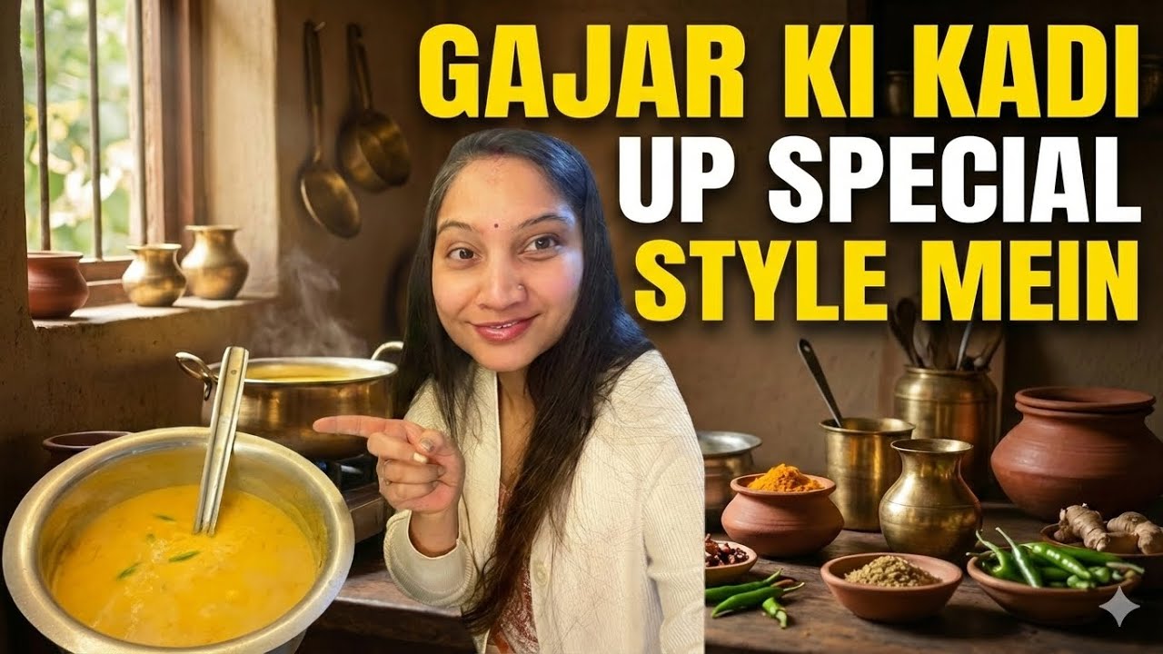 Recipe of Gajar ki kari Rice | Up ki special recipe 
