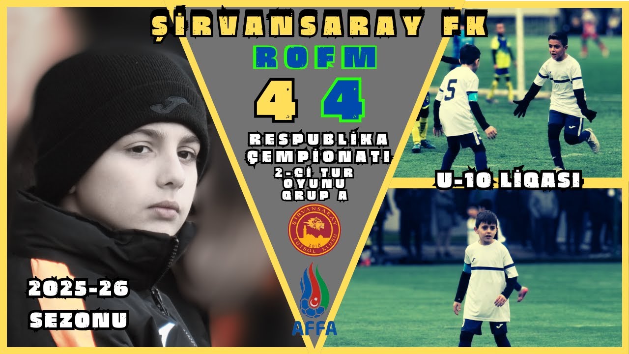 Şirvansaray FK-ROFM /4-4/ Qrup A /2-ci tur/ (Azərbaycan çempionatı U-10 liqası)