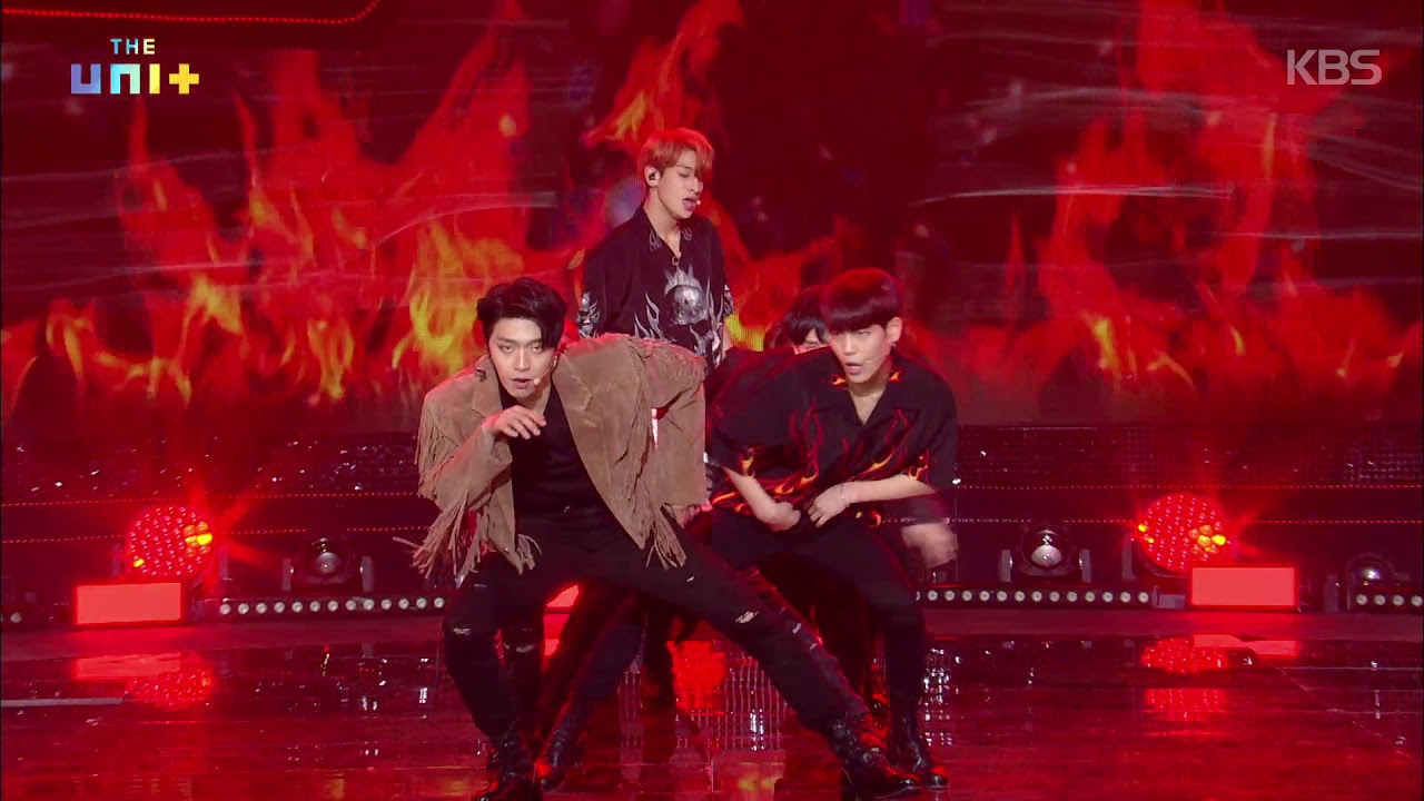 더 유닛 The Unit - [유닛B] 불타오르네 FULL CAM ver.20171201