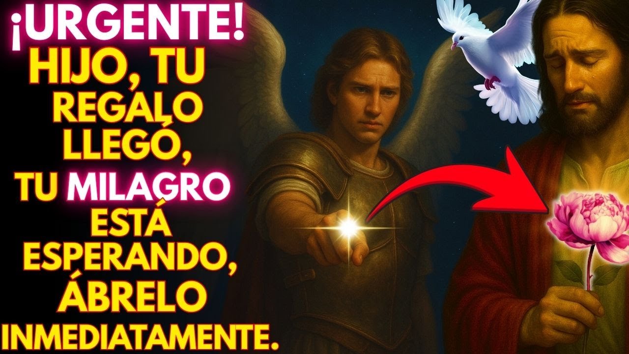 ✨ DIOS CLAMÓ: TU REGALO LLEGÓ… TU MILAGRO ESTÁ AQUÍ. ÁBRELO YA 🙏