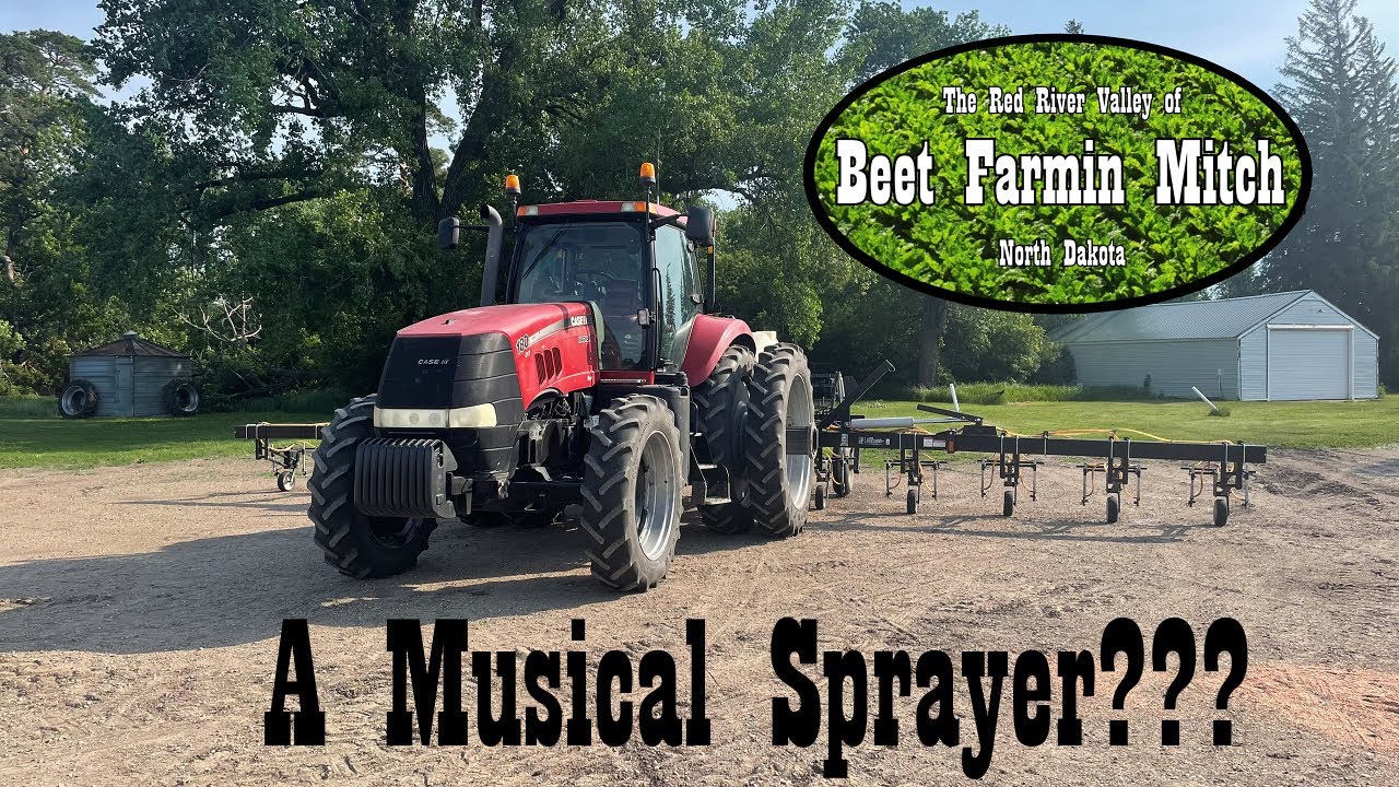 Band Spraying Sugar Beets