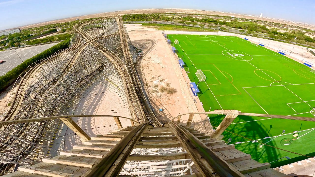 Hala Madrid 4K 60fps front-seat on-ride POV Real Madrid World (2026)