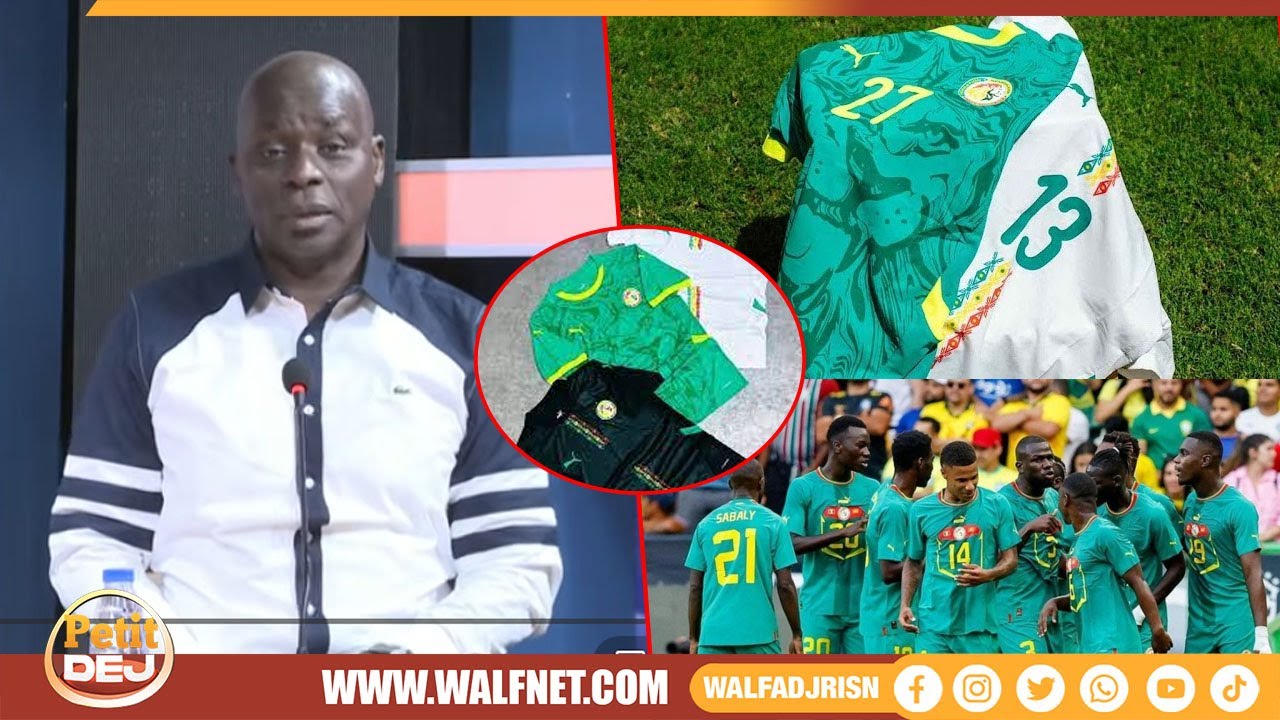 Maillot officiel du Sénégal pour la CAN2025,Gomis s'adresse à Ablaye Fall  