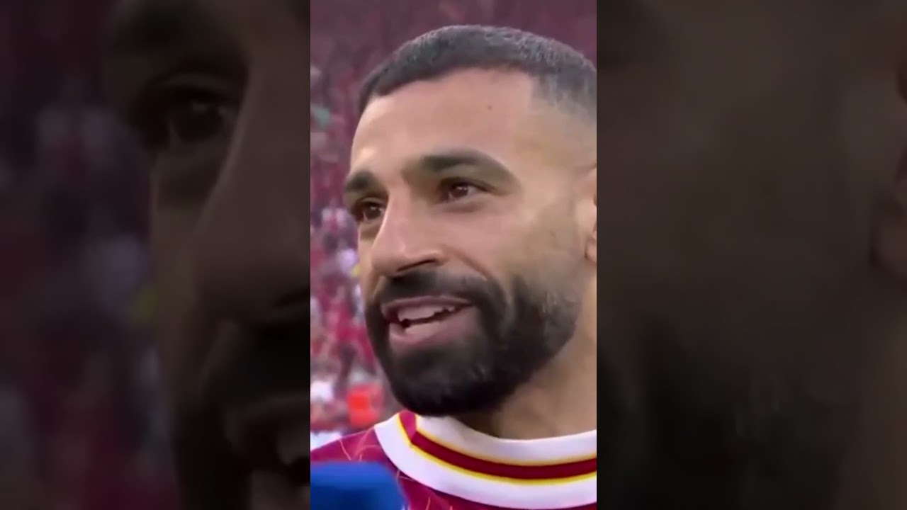 Mo Salah's reaction after winning second PL title