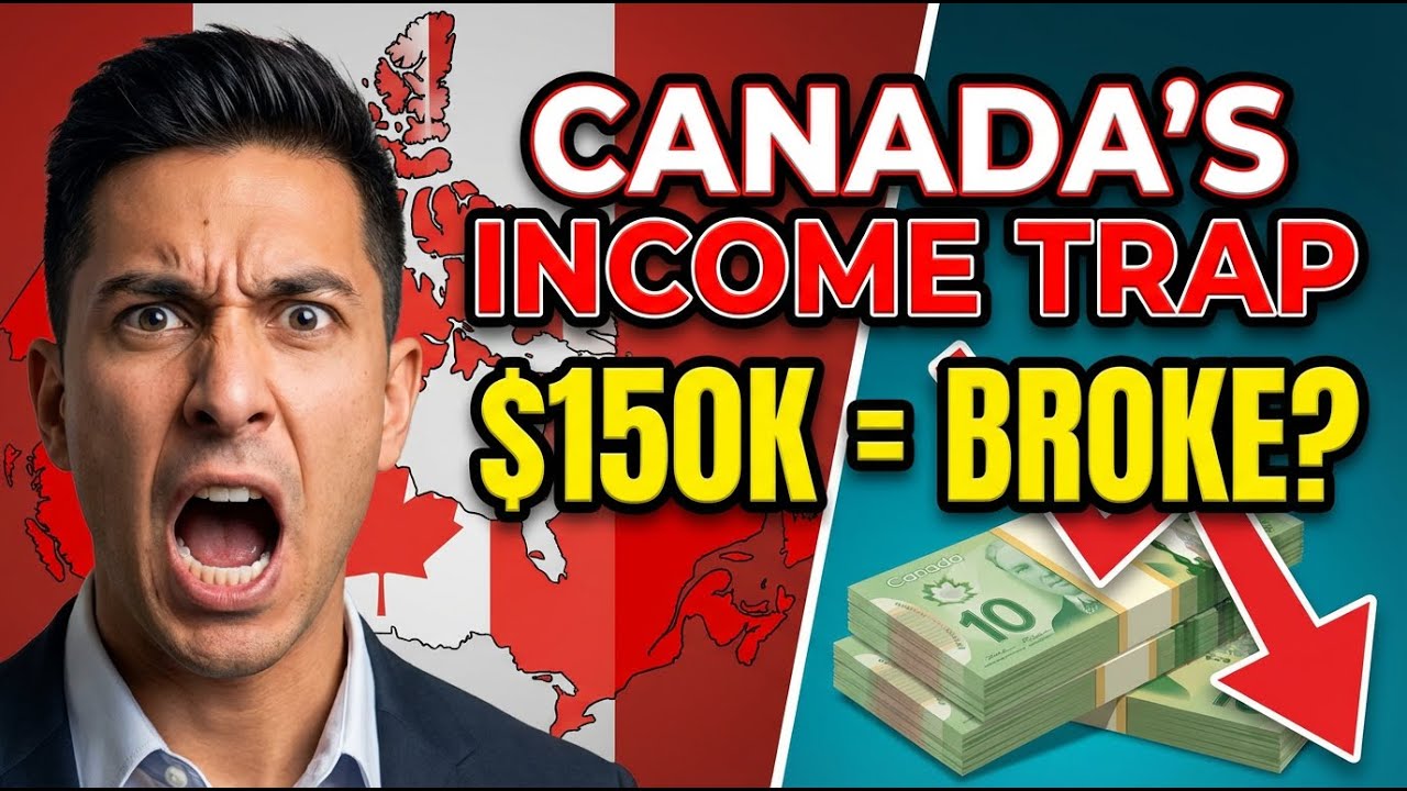 Canada's Income TRAP: Why a $150k Salary is LESS Than You Think