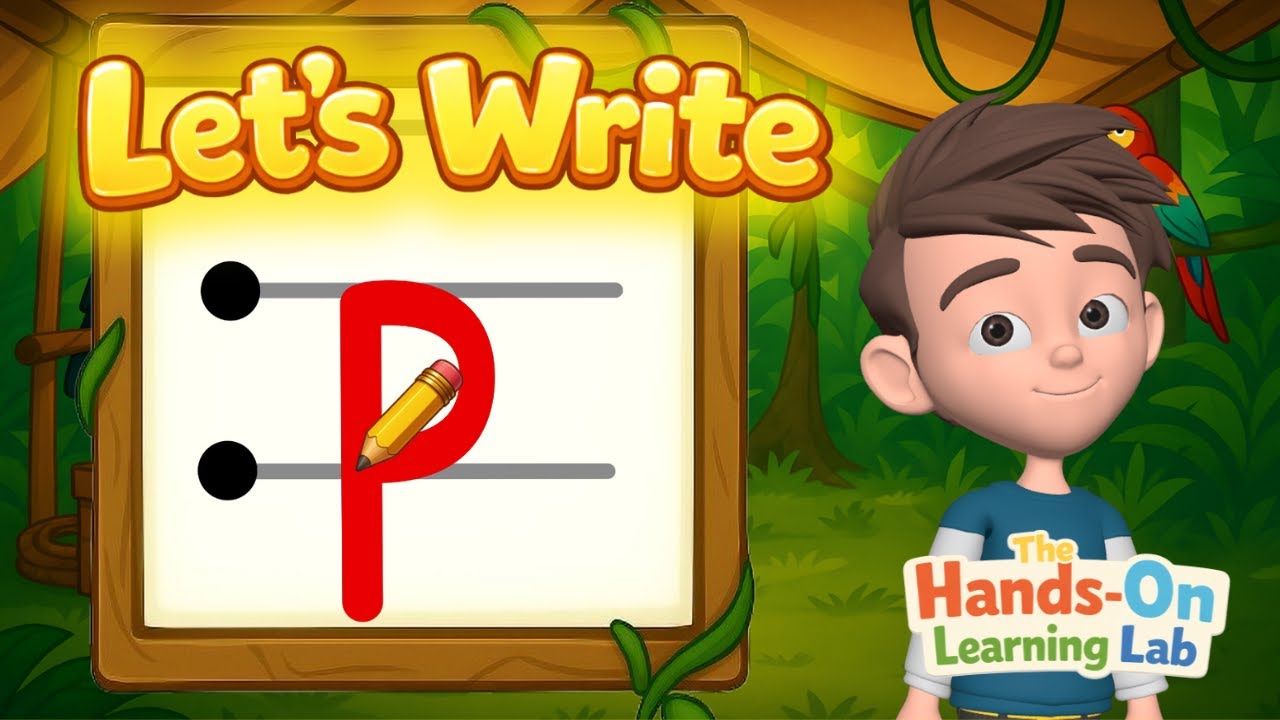 ✏️ Quick Write – Lowercase P, Writing the Letter p #handwriting    #handwritingpractice