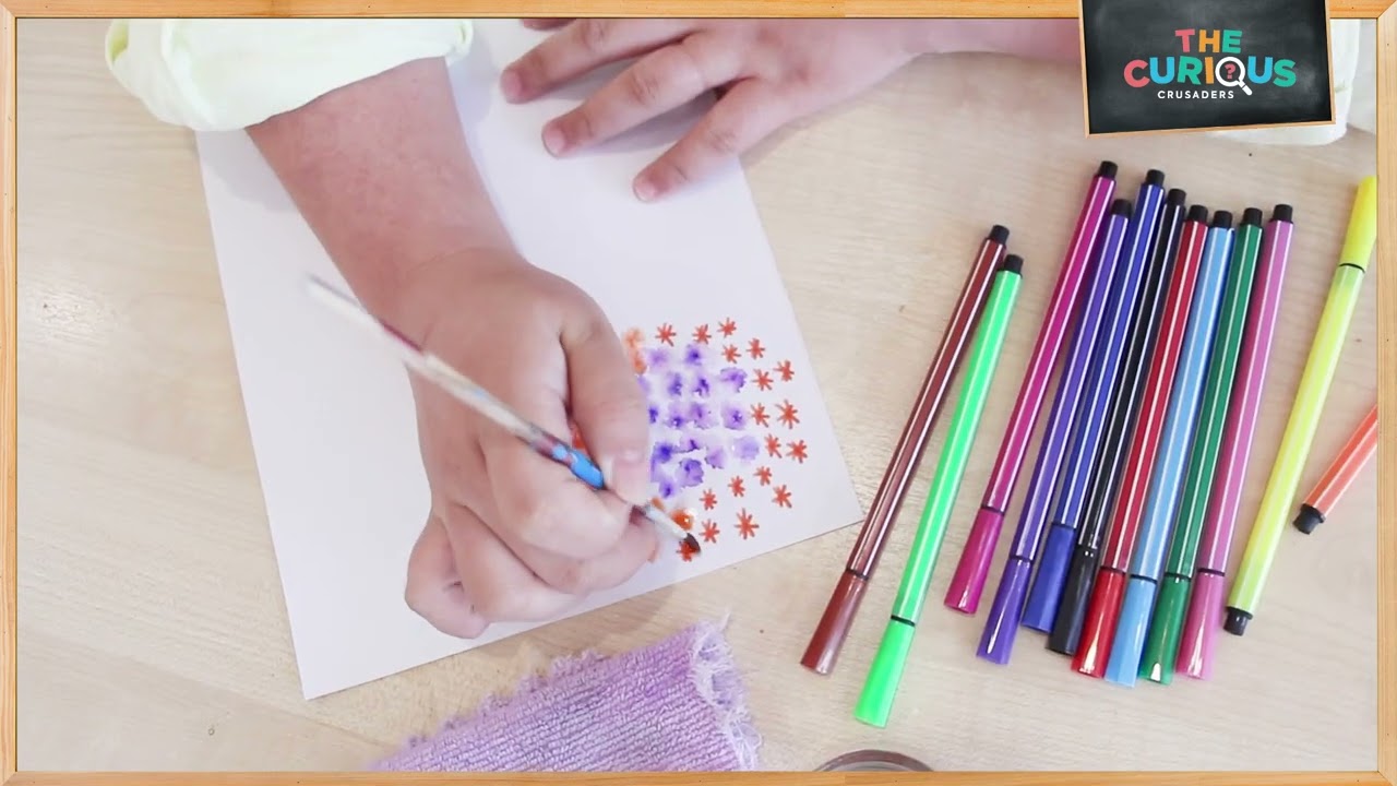 Aqua Marker Painting Technique - Hydrangea