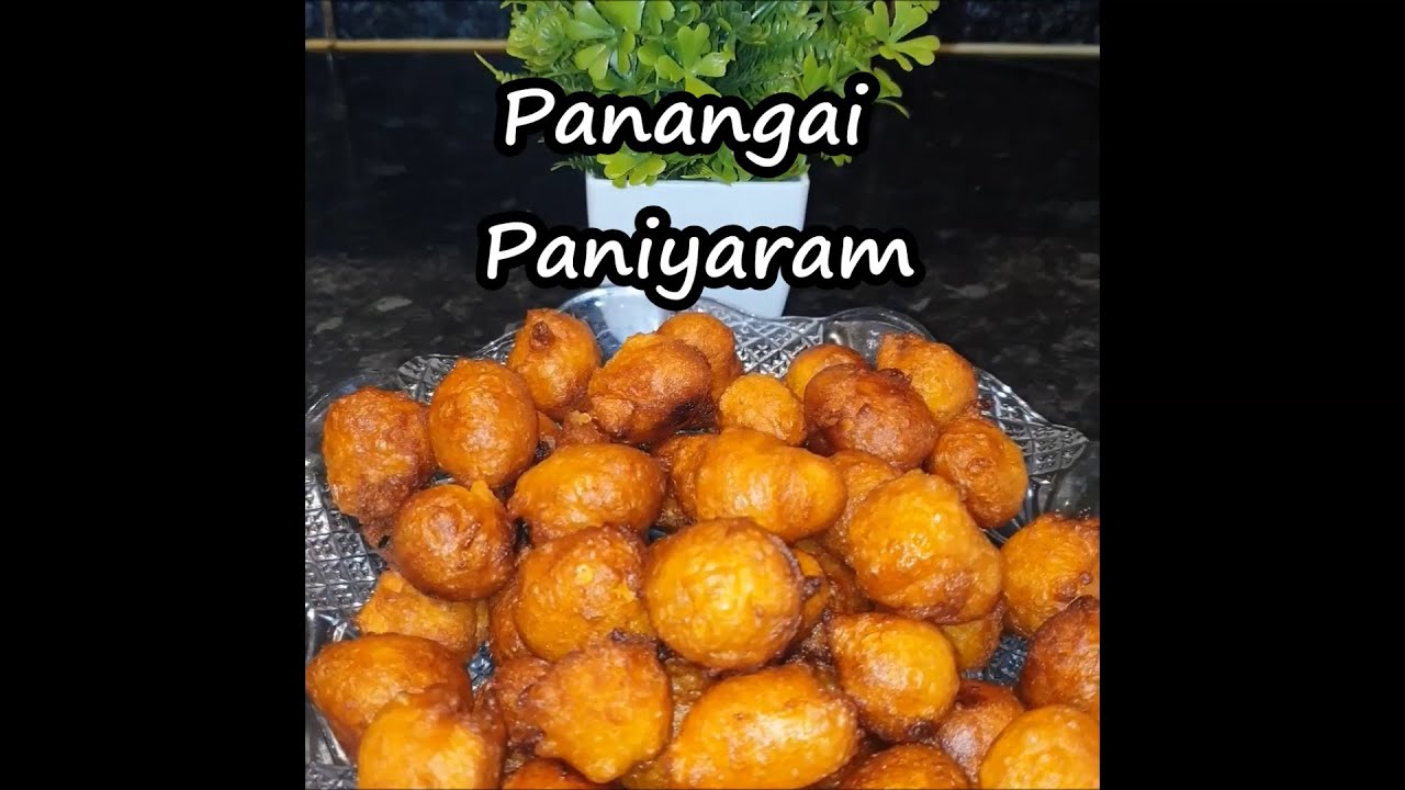 How To Make Panangai Paniyaram