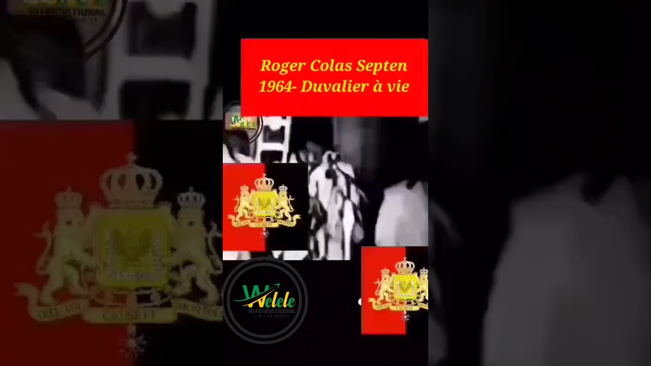 Septentrionale Roger Colas 1964   François Duvalier Président à vie