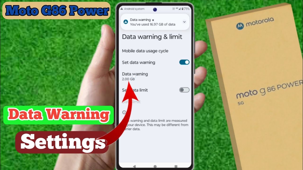how to off data warning in moto g86 power, moto g86 power data warning problem, moto g86 power data