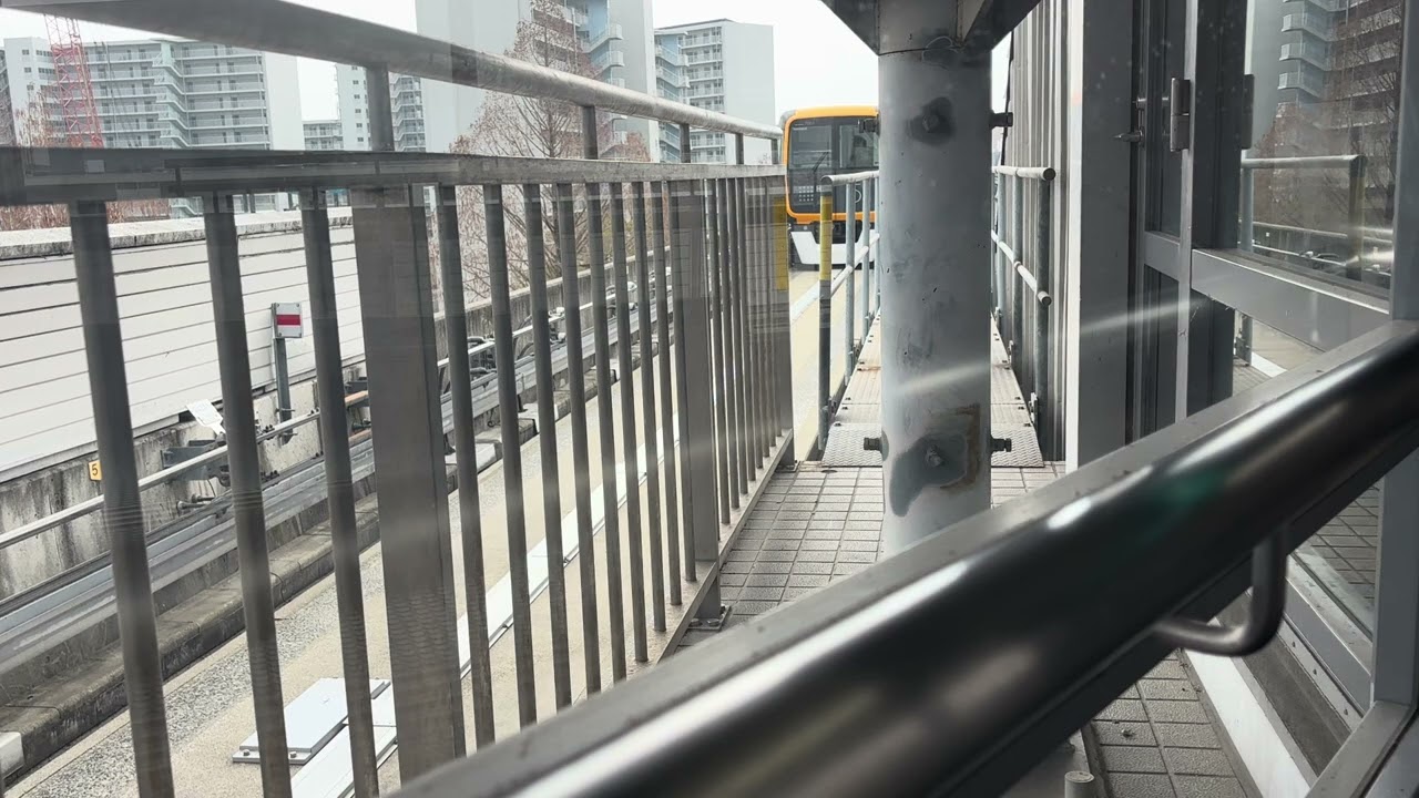 2026.2/16本通行きのアストラムライン7051号車牛田駅2番乗り場出発。