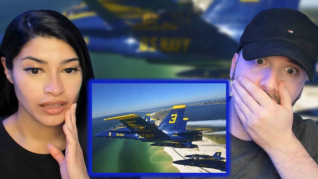 Brits React to US Navy Blue Angels Team Highlights