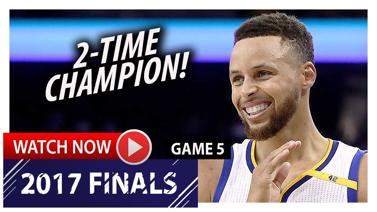 Stephen Curry Full Game 5 Highlights vs Cavaliers 2017 Finals - 34 Pts, 10 Ast, 2-Time Champion!
