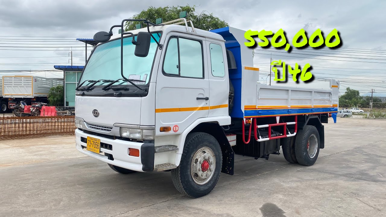 6ล้อดั๊มพ์มือสอง UD PKB 216แรง ปี46 รถนอกกระแส เครื่องเกียร์ดี ขาย550,000 ราคาต่อลองได้จร้า