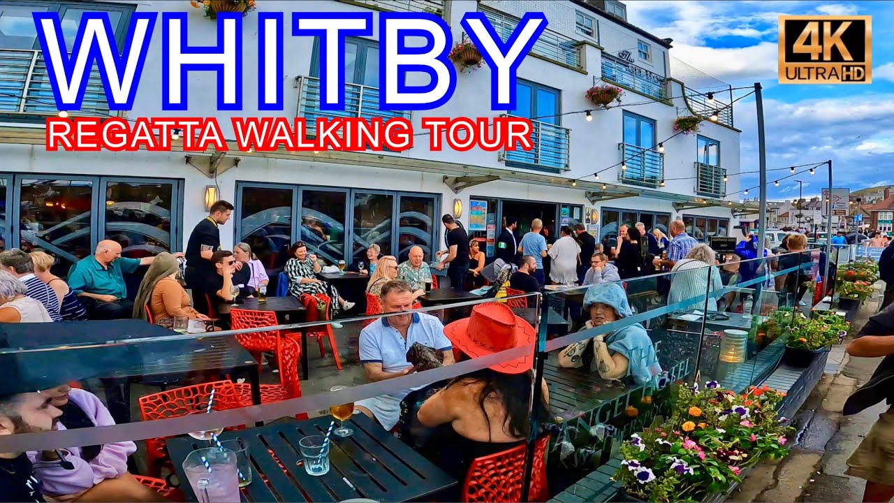 Whitby, Regatta Walking Tour, 4K #asmr