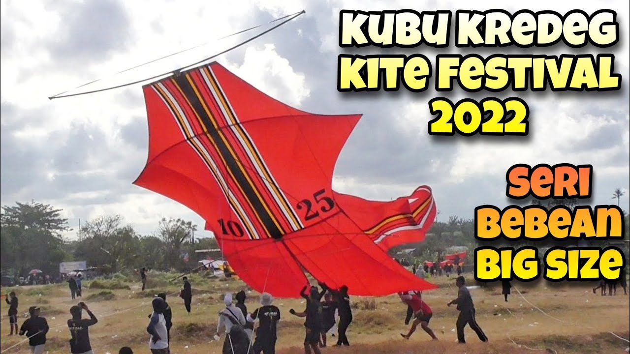 Seri Layangan Bebean Big Size Kain Kubu Kredeg Kite Festival 2022