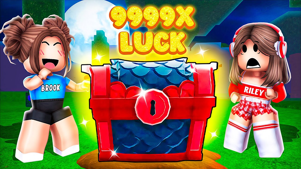 Using ADMIN for INFINITE LUCK in 99 Nights in the Forest!