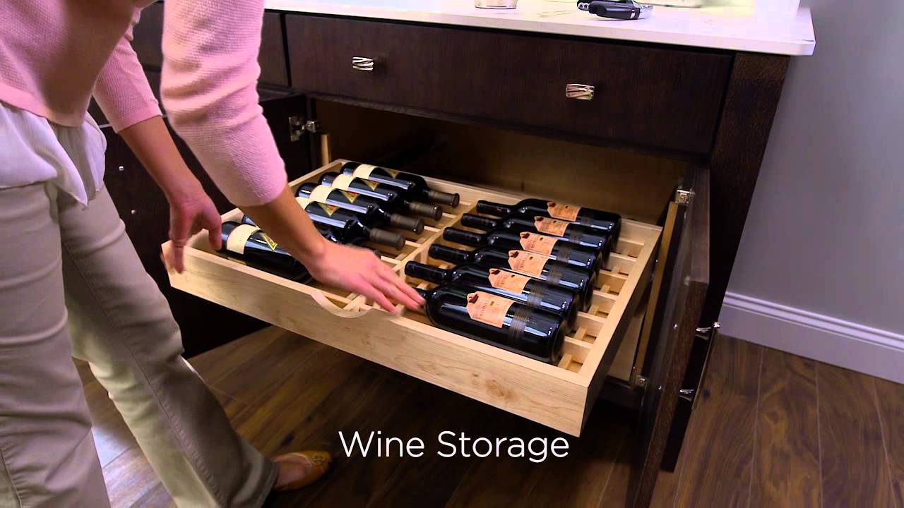 Medallion Cabinetry: Wine Storage