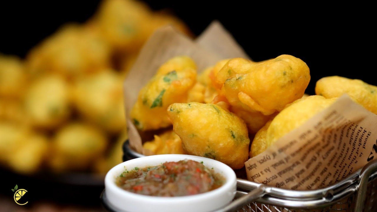 Easy Baja Recipe | Recette Bajia Facile | Plain Besan Pakora